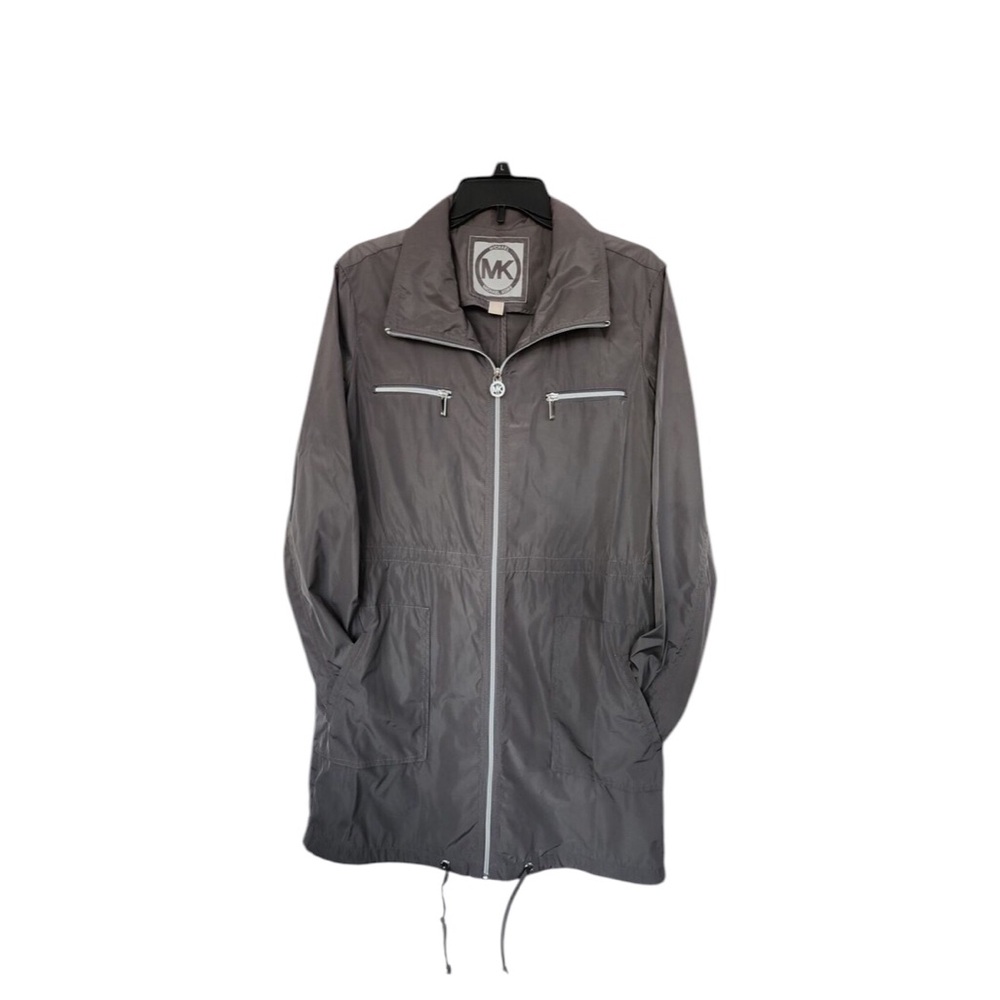 Michael Kors Gray Women’s Outerwear Jacket Size XL